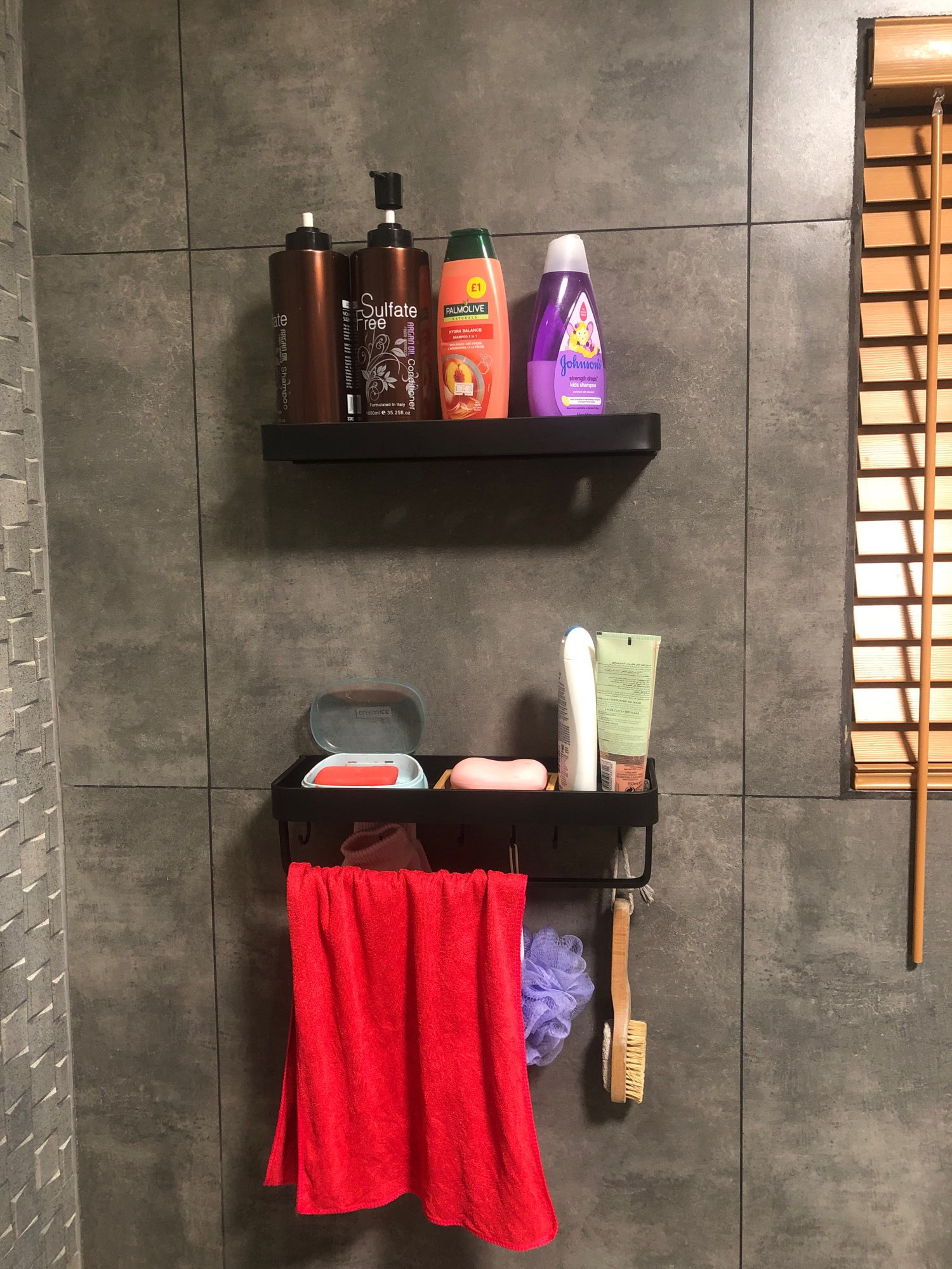 Super Strong Bathroom Wall Shelves photo review