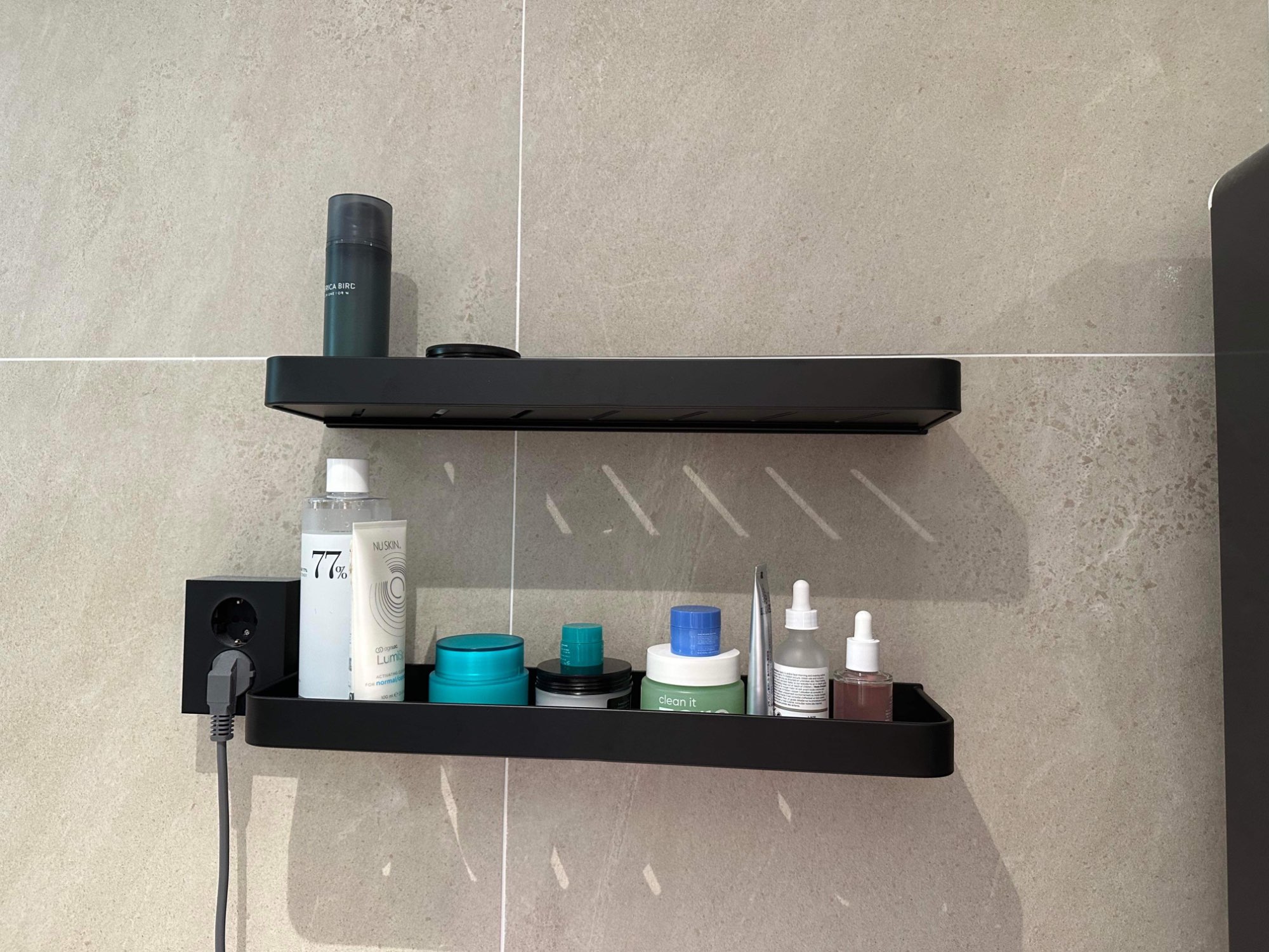 Super Strong Bathroom Wall Shelves photo review