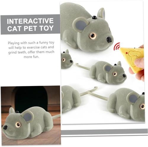 Rechargeable Smart Interactive Cat Toy With Remote Control For Kittens