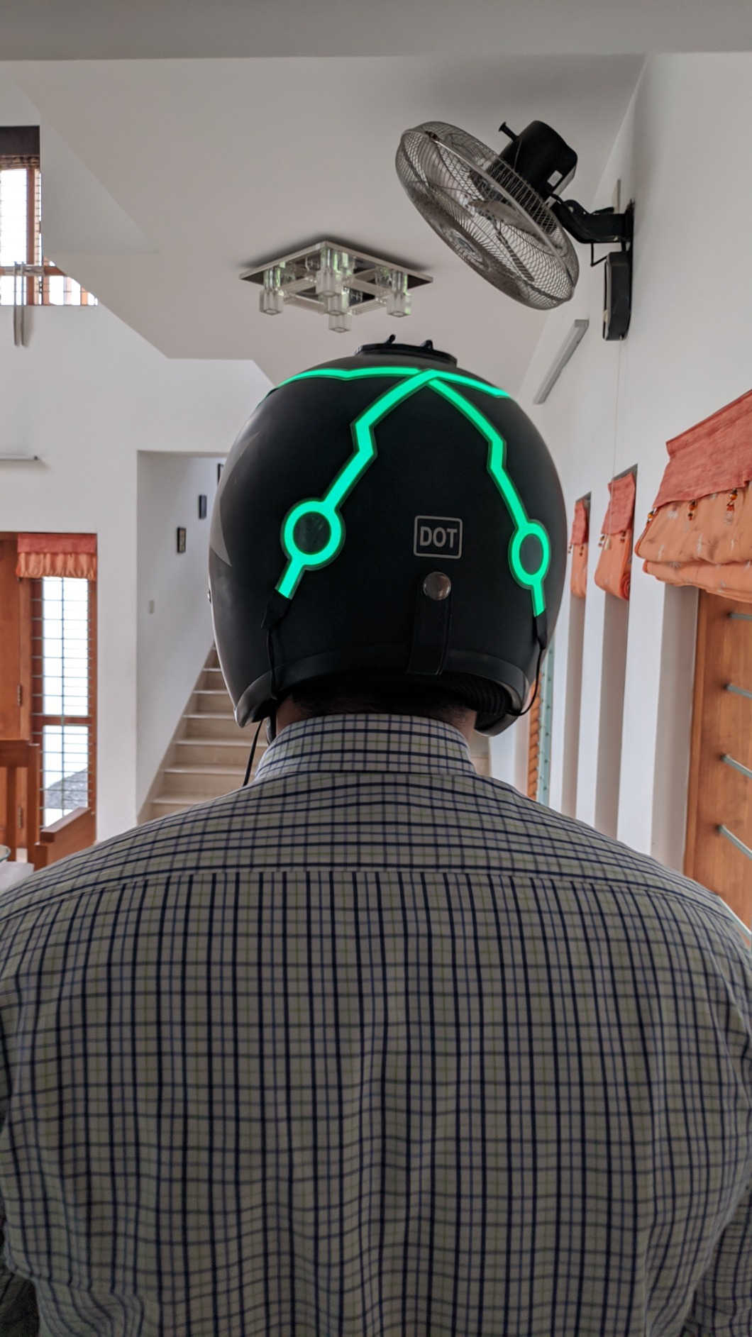 Bike Safety Helmet With Led Light photo review