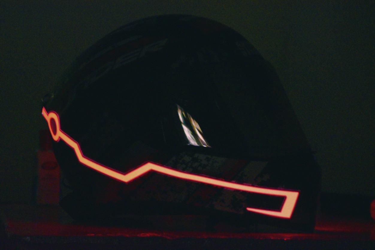 Bike Safety Helmet With Led Light photo review