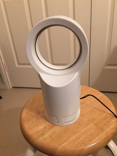 Bladeless Space Heater, Desktop Small Speed Fan photo review