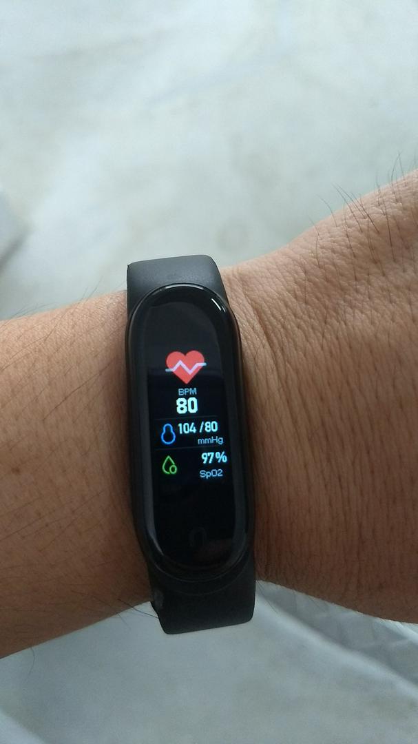 Blood Pressure Watch And Heart Rate Monitor Smart Watch photo review
