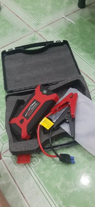 Car Jump Starter - Portable Battery Booster - Charger Power Bank Starting Device photo review