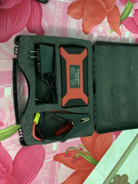 Car Jump Starter - Portable Battery Booster - Charger Power Bank Starting Device photo review