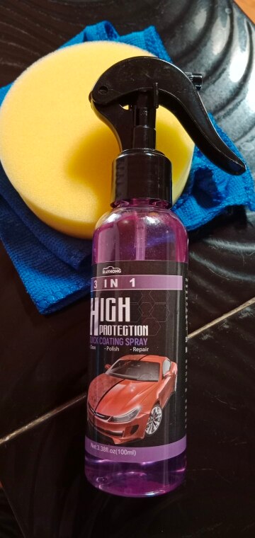 High Protection 3-In-1 Quick Spray For Cars photo review