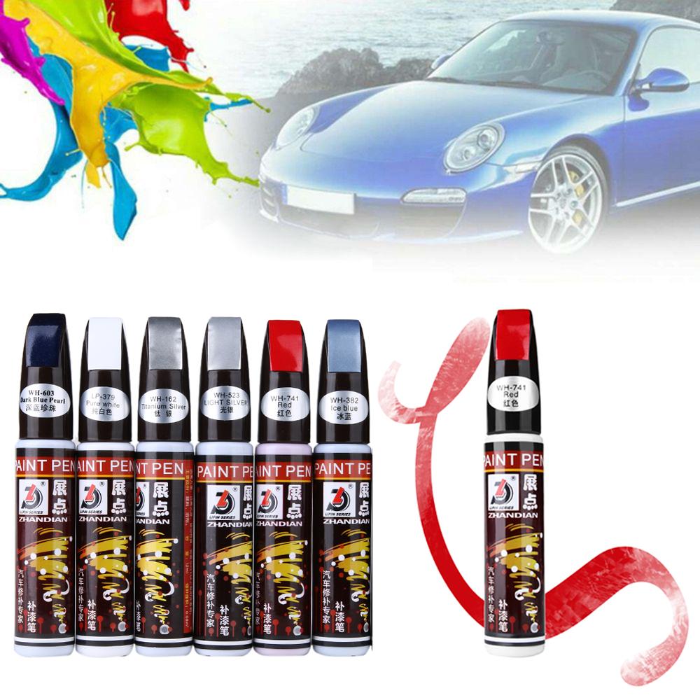 8 Colors 12ml New Professional Car Paint Repair Pen Waterproof Fix It Pro Clear Car Scratch Remover Painting Pens - bright red: Buy Online at Best Prices in Bangladesh | Daraz.com.bd