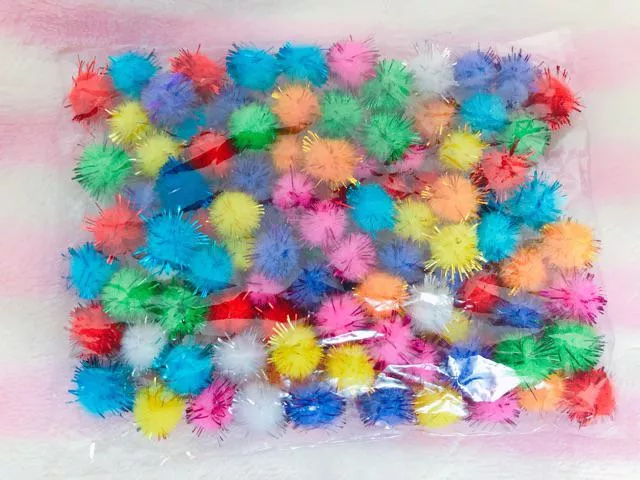 Colorful Glitter Balls Convenient Cat Toys photo review