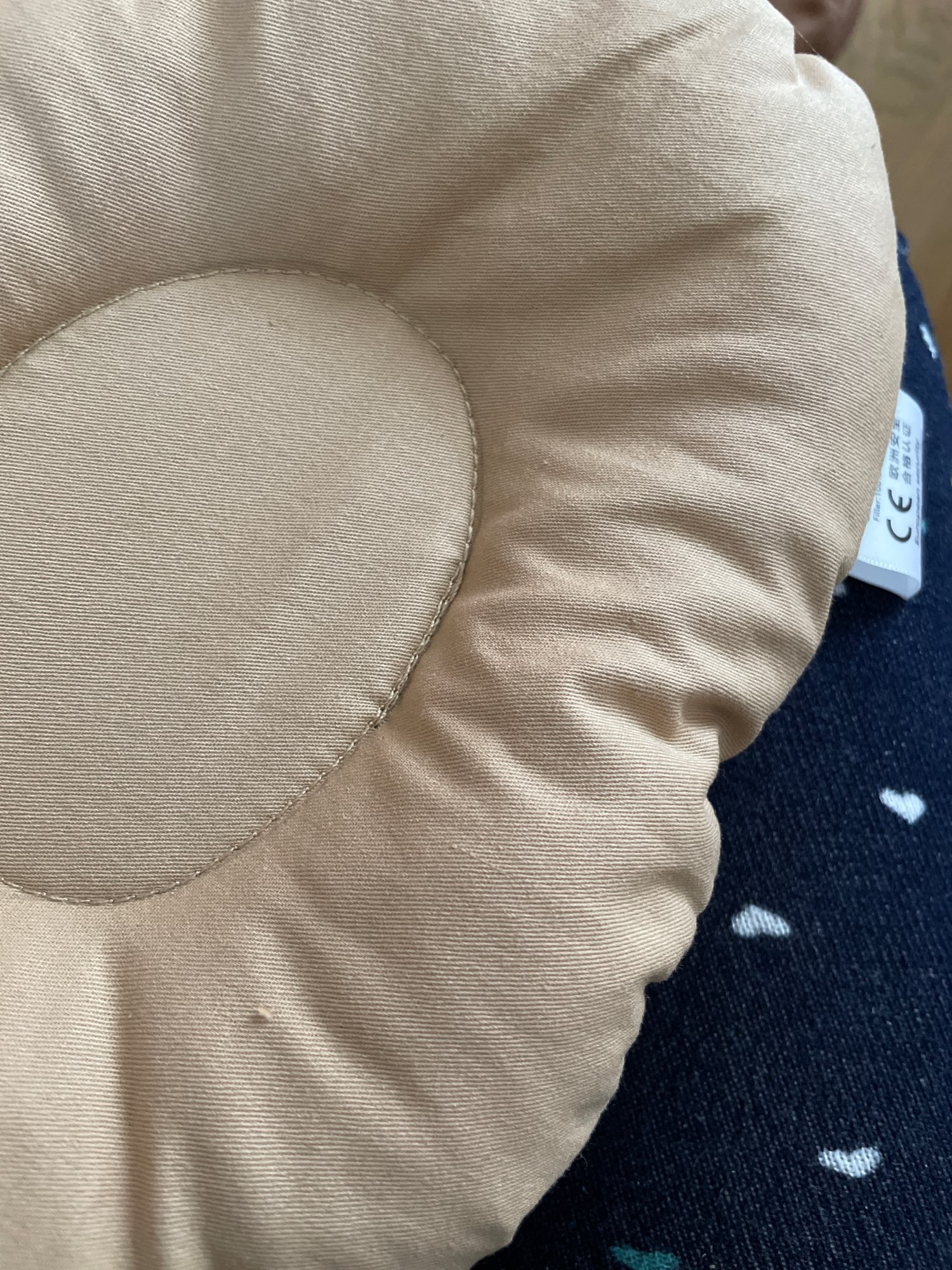 Pure Cotton Baby Anti Offset Shape Pillow photo review