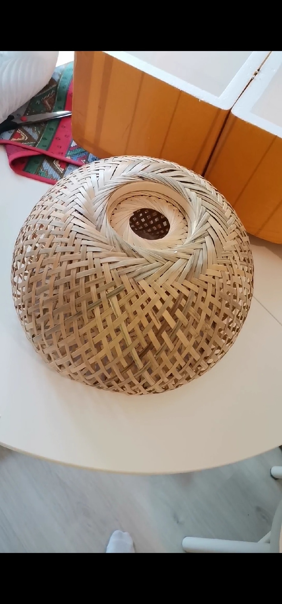 Classic Bamboo Chandelier with Rattan Pendant Light for Home Decor photo review