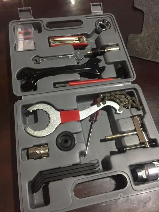 Complete Universal Bike Repair Tool Kit 25 Pcs photo review