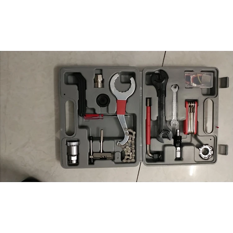Complete Universal Bike Repair Tool Kit 25 Pcs photo review