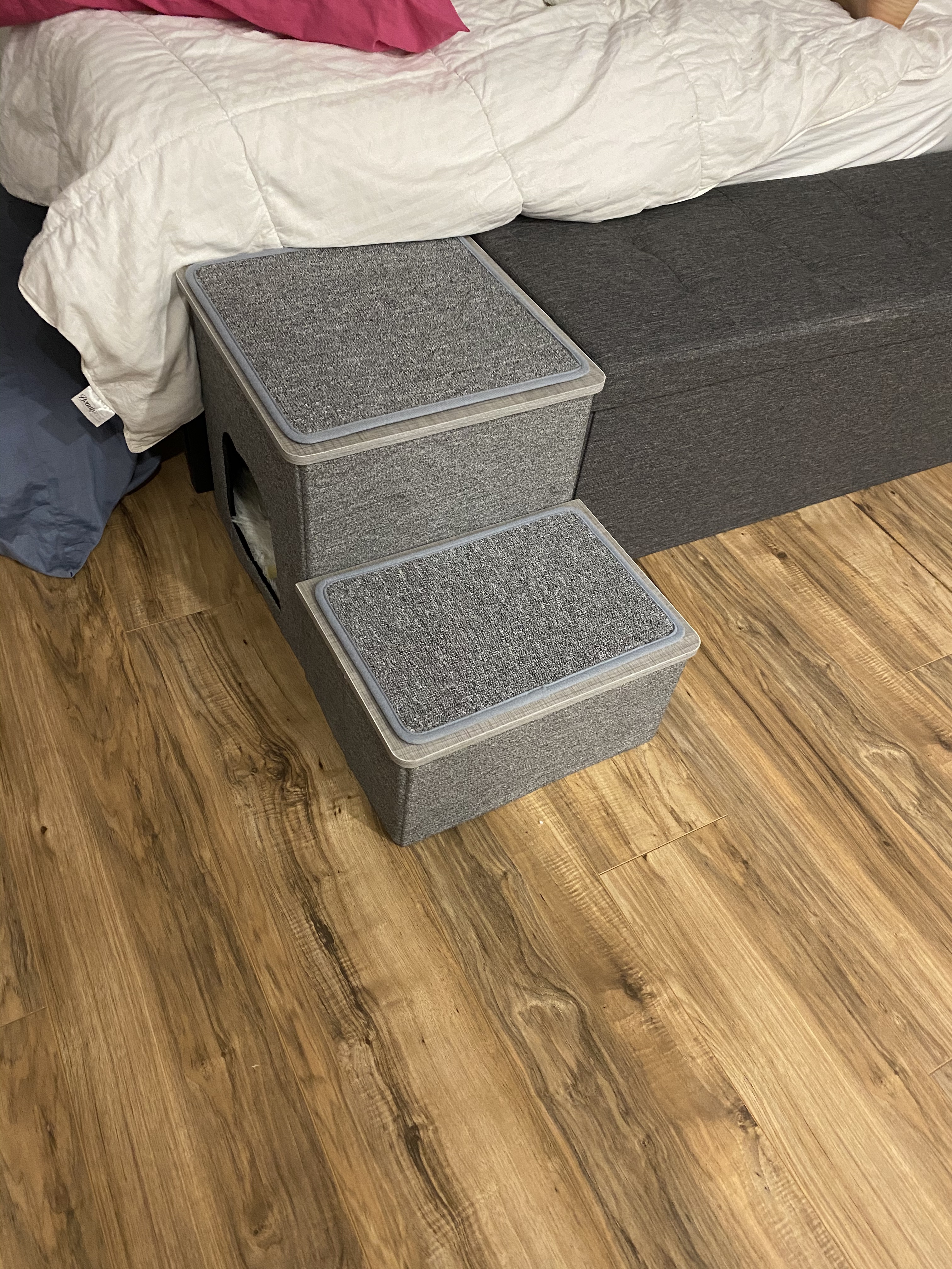 CozyUp Folding Pet Steps photo review