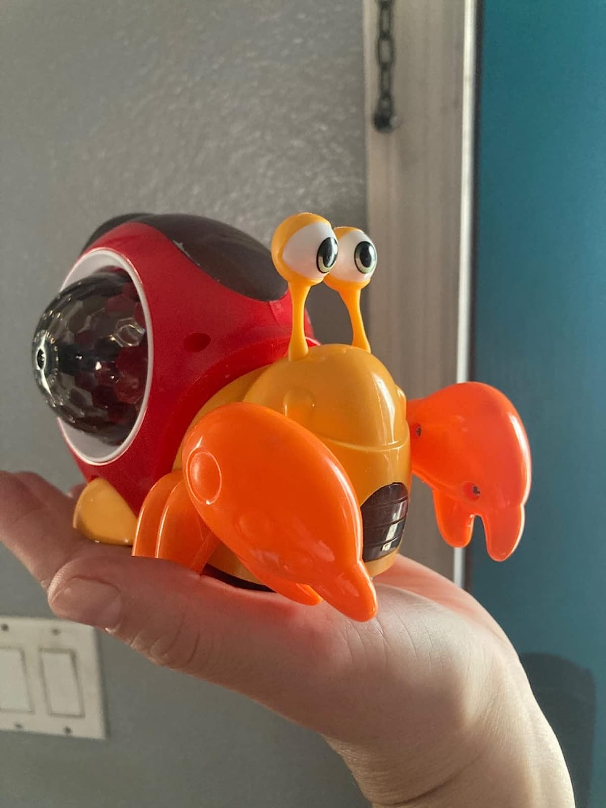 Electric Sound Light Hermit Crab Toy photo review