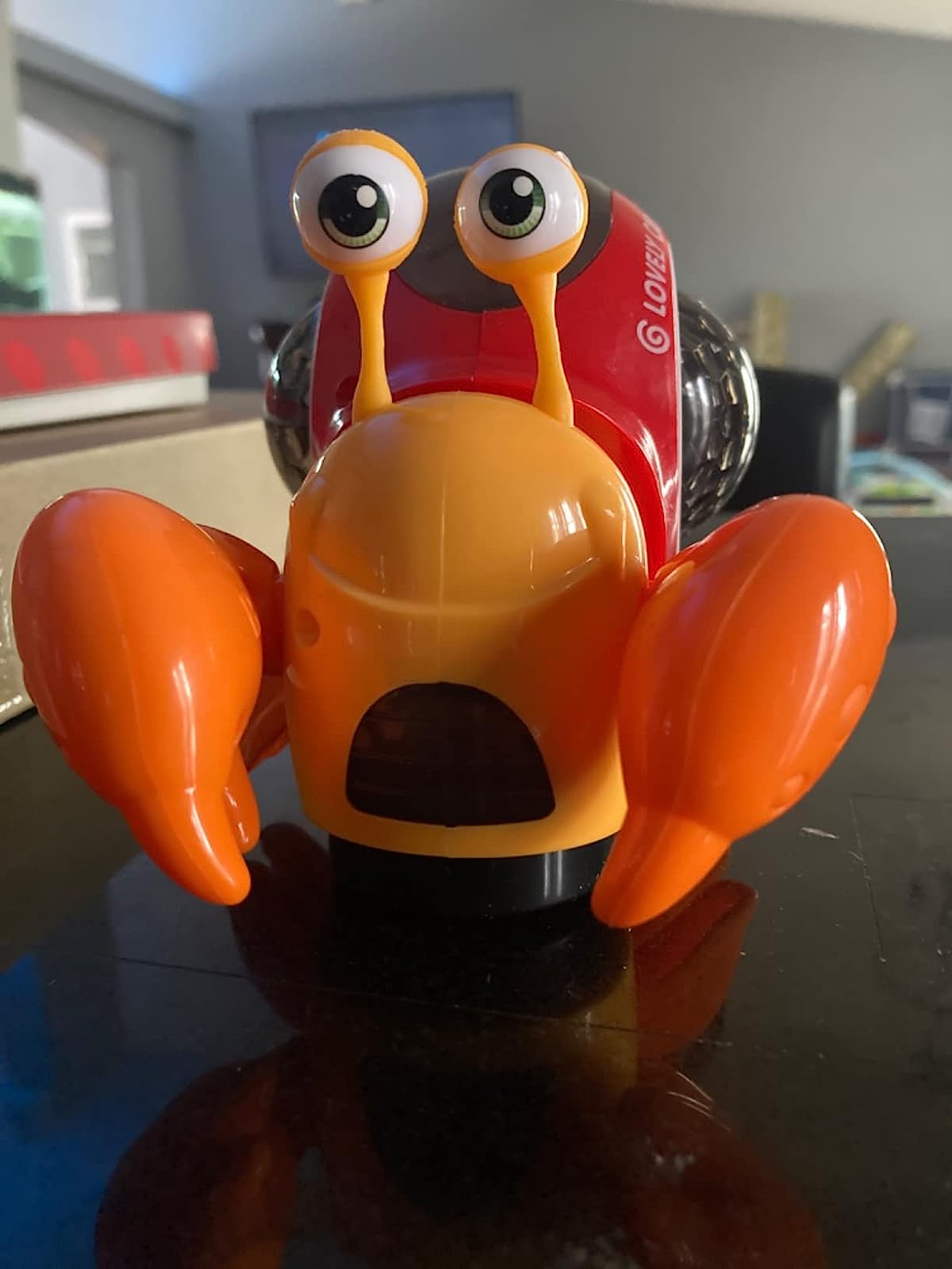 Electric Sound Light Hermit Crab Toy photo review