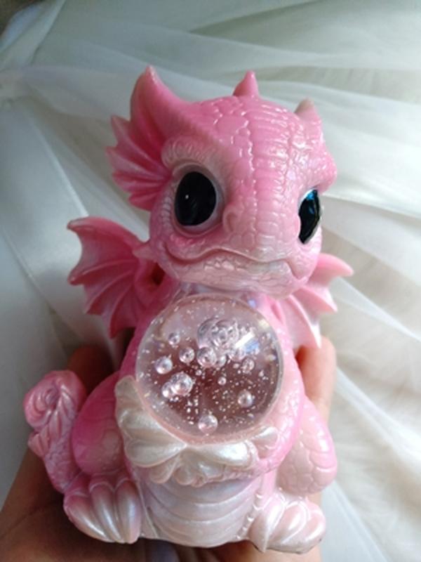 Cute Baby Dragon Resin Statue for Home Decoration photo review