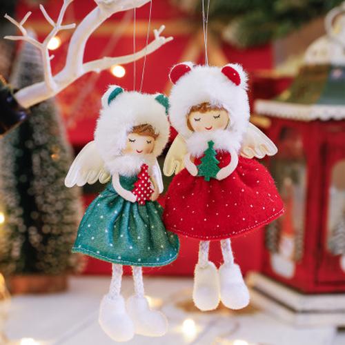 Cute Girl Angel Christmas Hanging Ornament For Xmas Tree