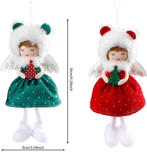 Cute Girl Angel Christmas Hanging Ornament For Xmas Tree