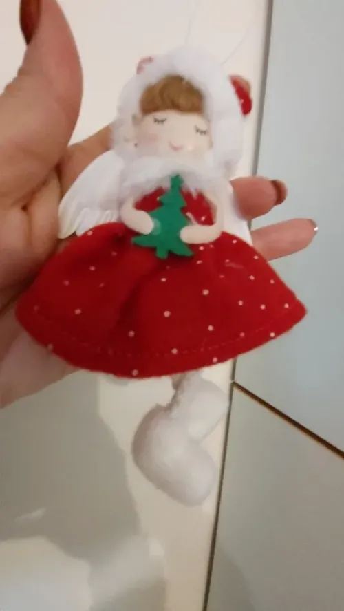 Cute Girl Angel Christmas Hanging Ornament For Xmas Tree photo review