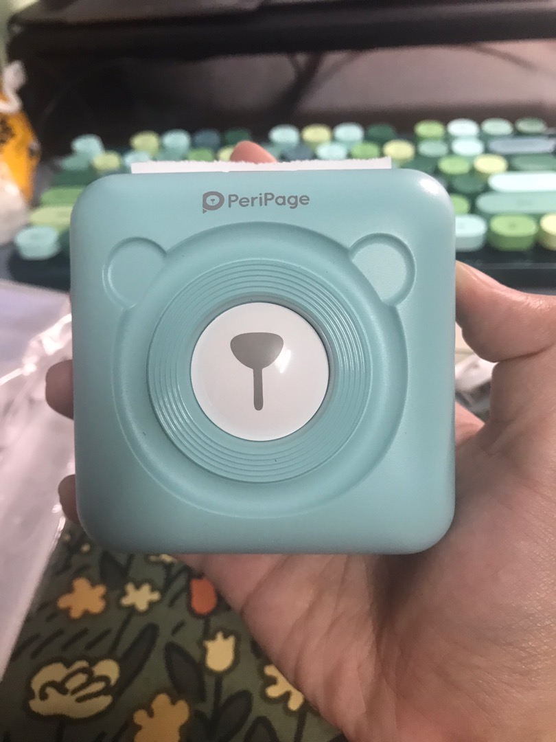 Cute Mini Smartphone Photo Printer photo review