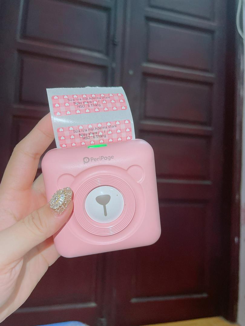 Cute Mini Smartphone Photo Printer photo review