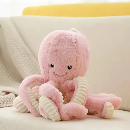 Cute Octopus Plush Pillow Pendant, Soft Sea Animal Decor For Home, Children And Baby Gifts