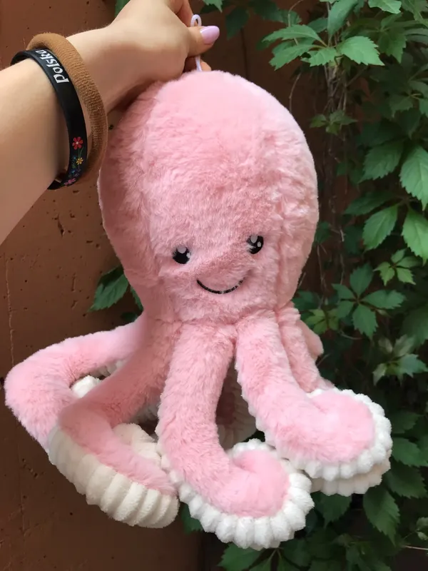 Cute Octopus Plush Pillow Pendant, Soft Sea Animal Decor For Home, Children And Baby Gifts photo review