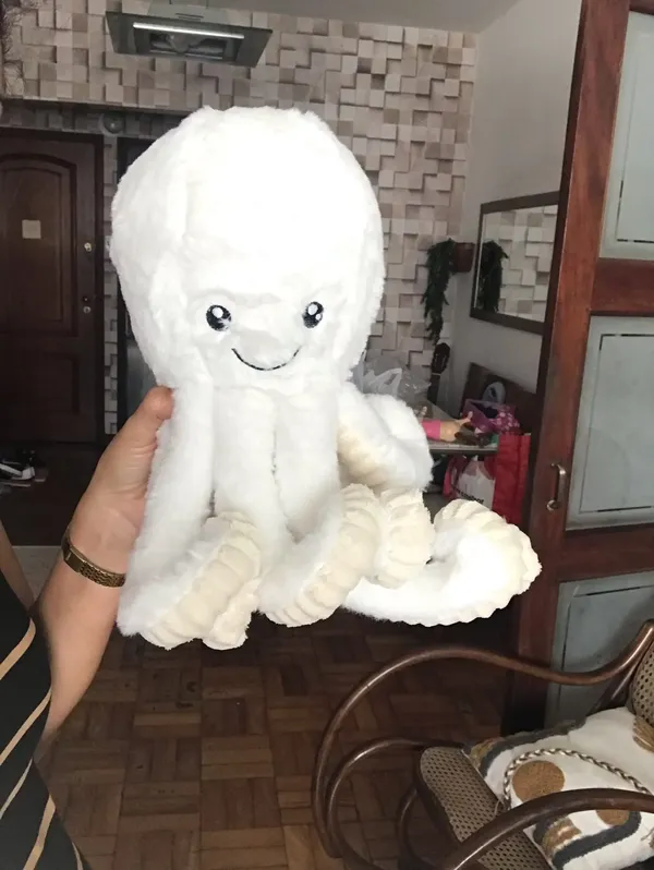 Cute Octopus Plush Pillow Pendant, Soft Sea Animal Decor For Home, Children And Baby Gifts photo review