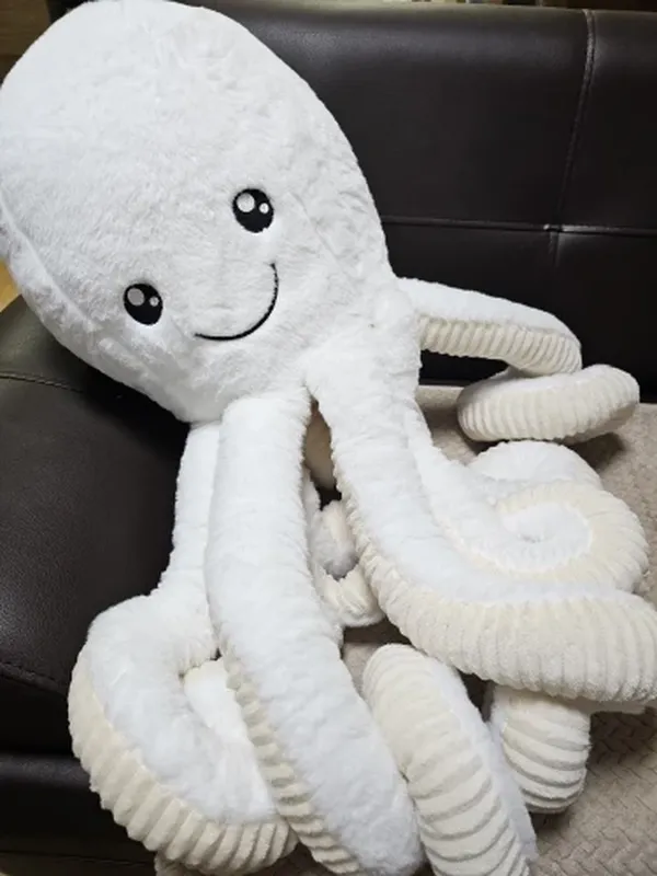 Cute Octopus Plush Pillow Pendant, Soft Sea Animal Decor For Home, Children And Baby Gifts photo review