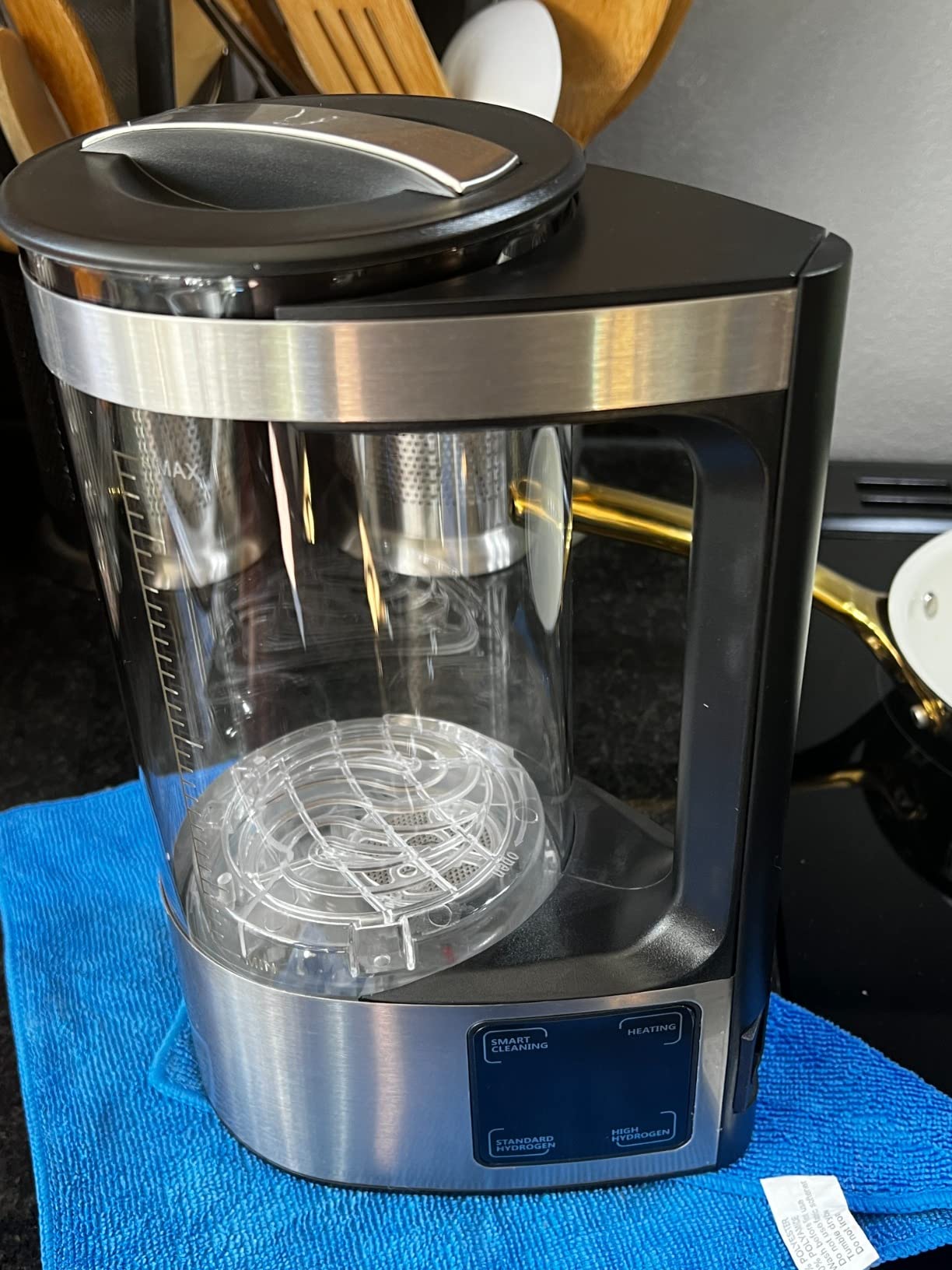 Deluxe Alkaline Water Ionizer Machine 2L photo review