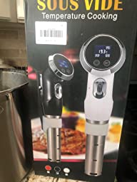 Digital Vacuum Slow Sous Vide Food Cooker photo review