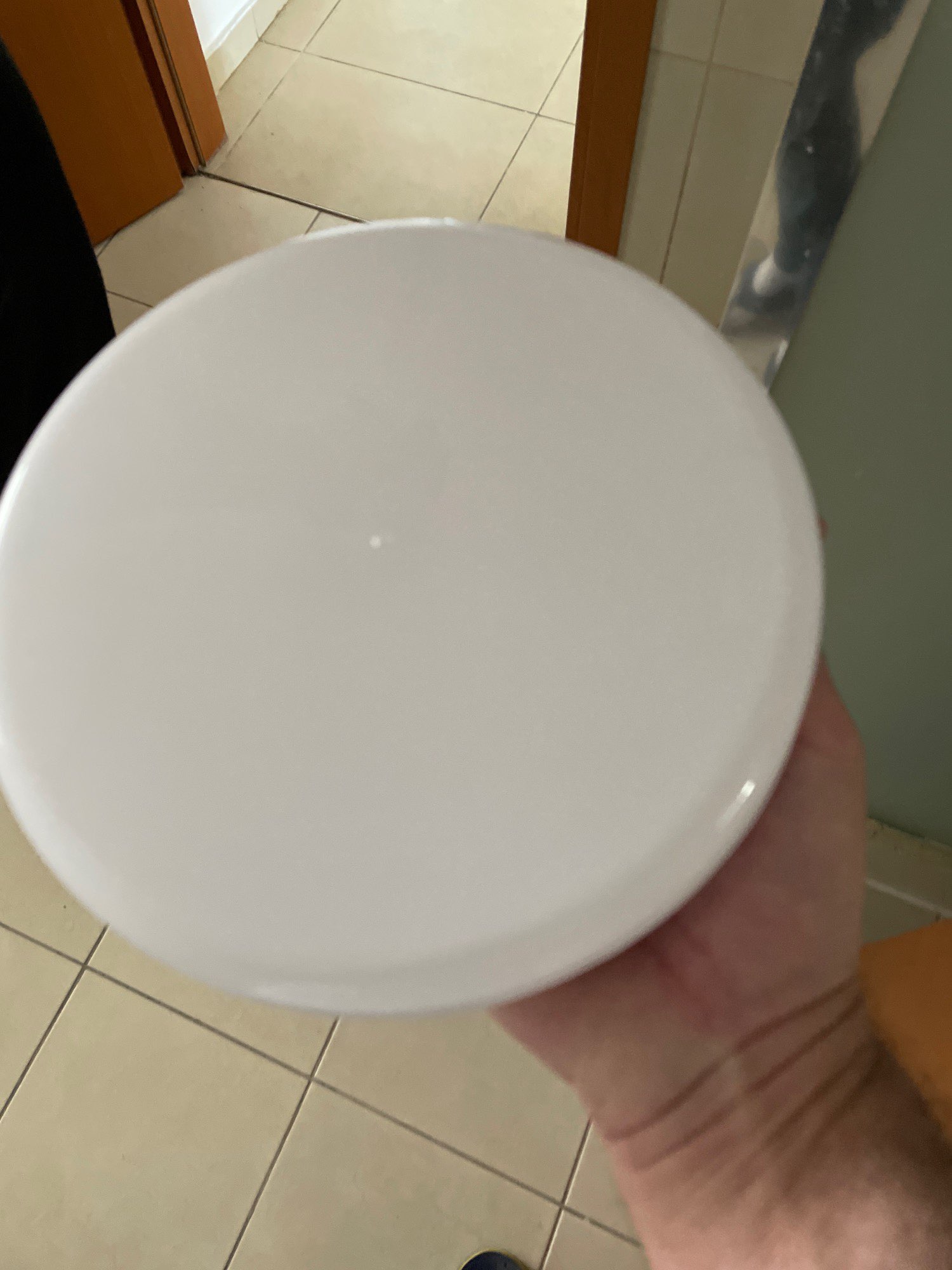 Dimmable Modern Minimalist Led Round Shaped Acrylic Flush Mount Ceiling Light photo review