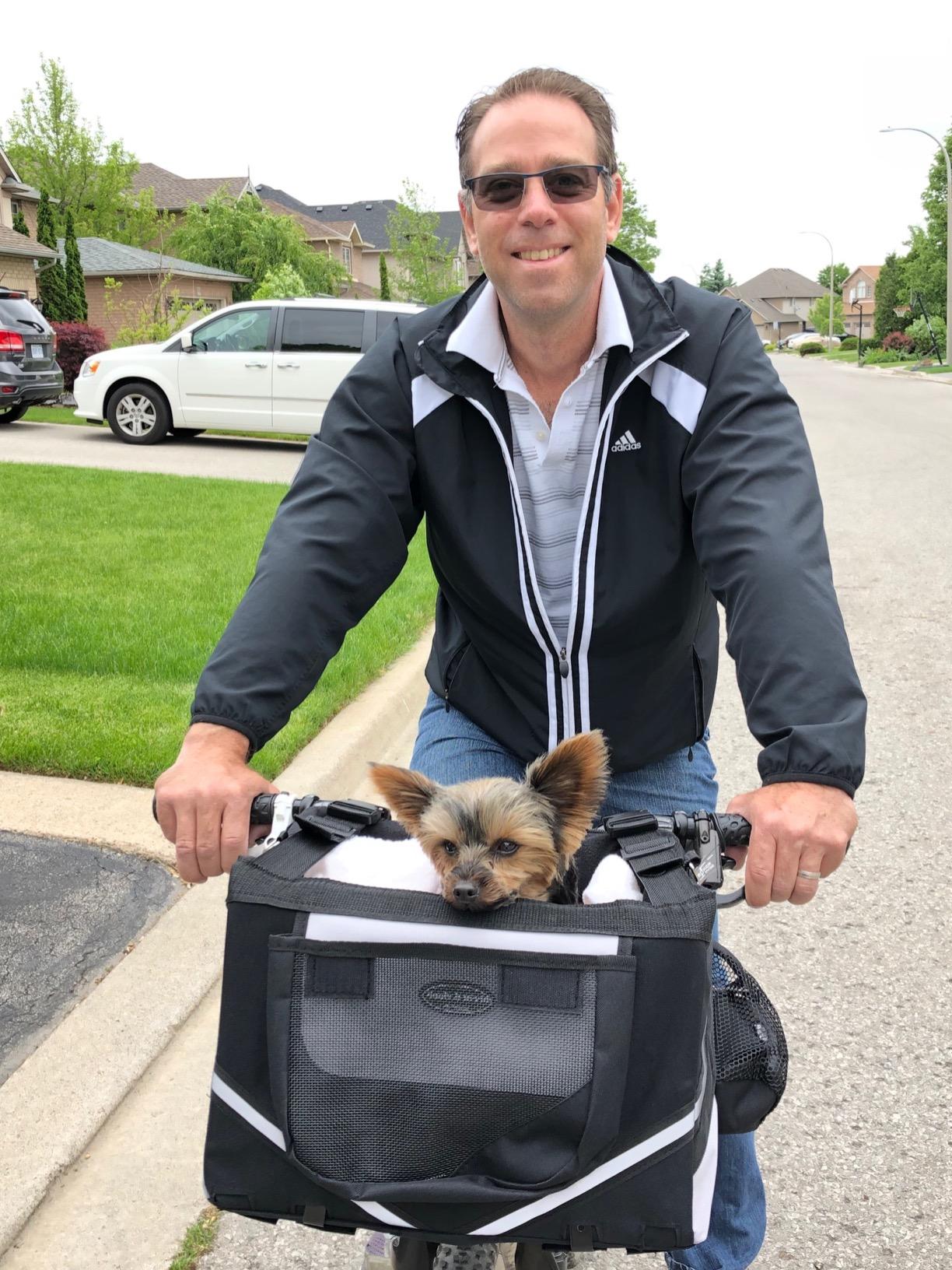 Dog Bicycle Basket photo review