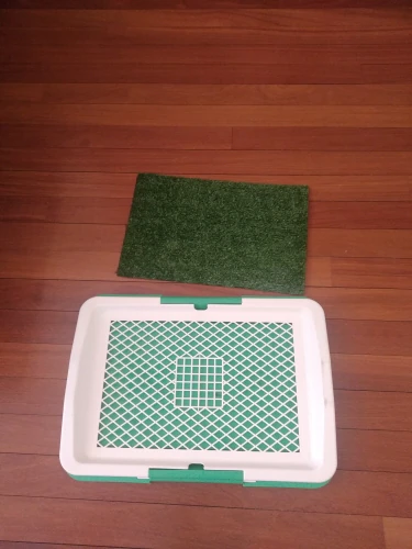 Dog Toilet Mat Indoor Restroom Training Grass Potty Pad photo review