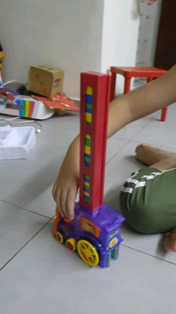 Domino Train Stacking Toy photo review