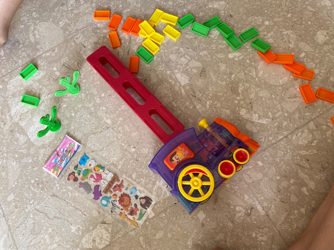 Domino Train Stacking Toy photo review