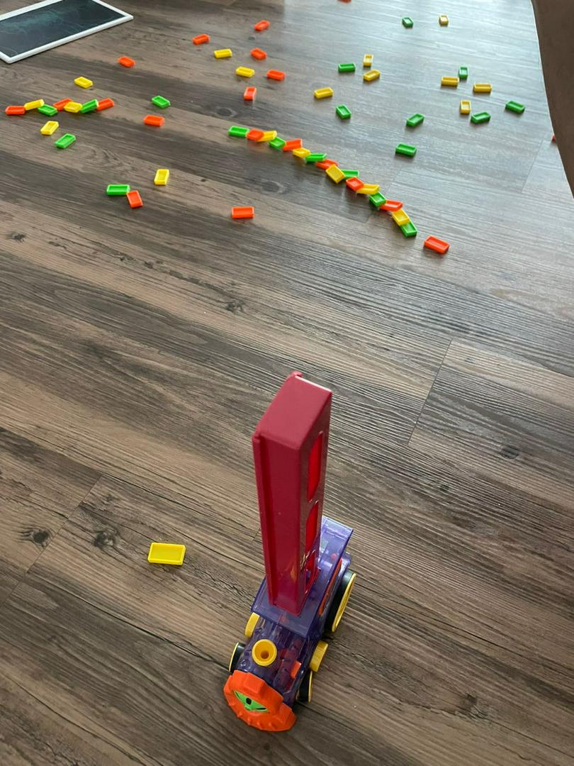 Domino Train Stacking Toy photo review