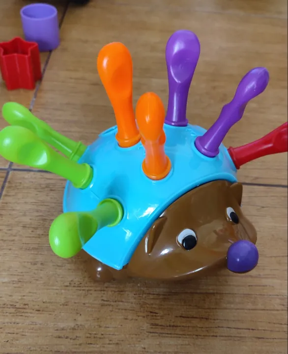 Colorful Educational Hedgehog Toys for Kids photo review