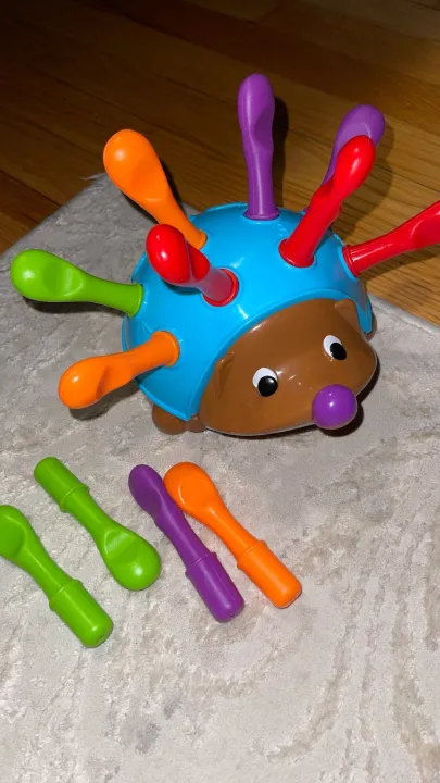 Colorful Educational Hedgehog Toys for Kids photo review