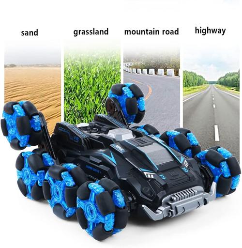 8-Wheel Stunt Deformation RC Car With Gesture Control For Kids