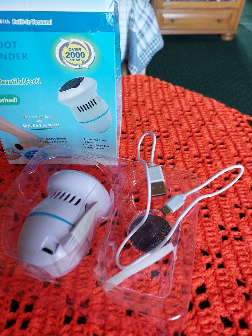 Electric Callus Remover Foot File Grinder photo review