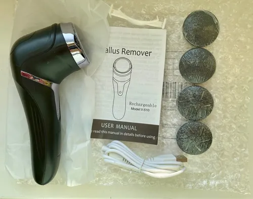 Electric Foot Callus Remover With Built-In Vacuum photo review