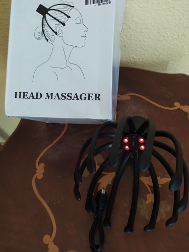 Electric Octopus Claw Scalp Massager Therapeutic Head Scratcher photo review