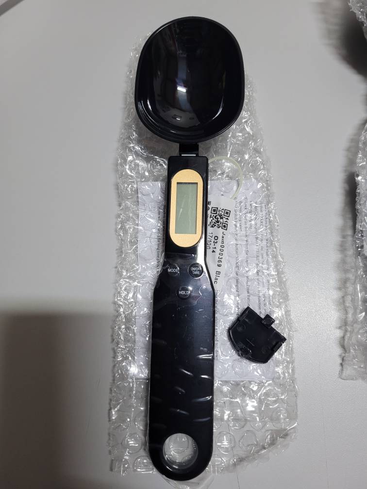 Rechargeable USB measuring spoon scale photo review