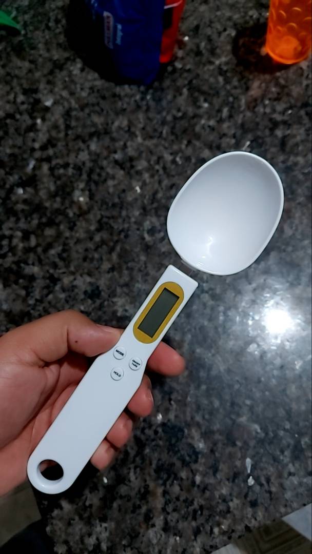 Rechargeable USB measuring spoon scale photo review