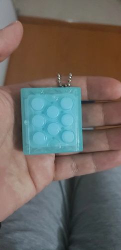 Endless Bubble Wrap, Anti-Stress Toy Electronic Bubble Wrap Keychain, Infinite Bubble Key Ring for Stress Relief photo review