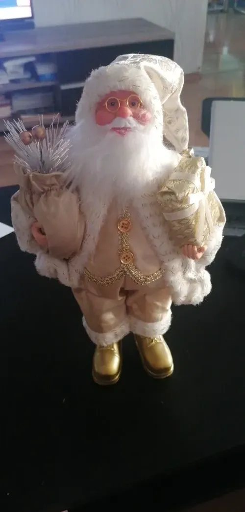 Christmas Santa Claus Doll Ornament For Home And Party Decoration photo review