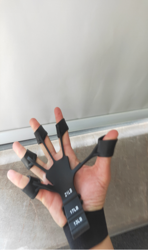 Finger Gripper 6 Levels of Resistance for Hand Recovery and Exercise photo review