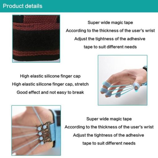 Finger Hand Posture Corrector for Apoplexy and Hemiplegia