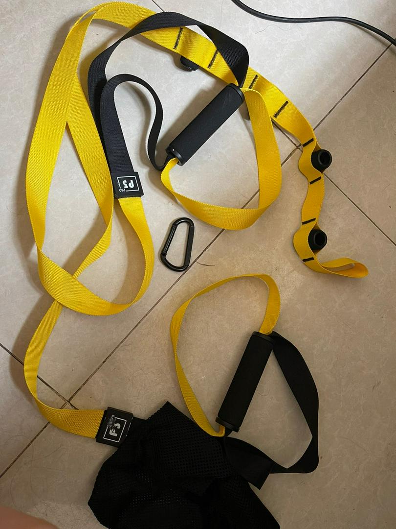 Fitness Suspension Trainer: Home Workouts with Resistance Bands photo review